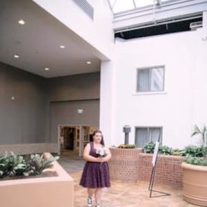 Morilee Dress in Eggplant